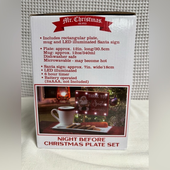 Thank You Santa Cookie Tray - Picture 2 of 5